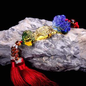 Liu Li <span class=keywords><strong>Fengshui</strong></span> <span class=keywords><strong>Ruyi</strong></span> voiture sac suspendu décoration Offres Spéciales cristal de cristal pour l'intérieur du véhicule - Product Image 4