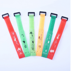 Stick Back Self-Gripping Fastening Tape Cable Ties Double Side Adjustable <strong>Hook</strong> <strong>and</strong> <strong>Loop</strong> With Buckle Strap - Product Image 1