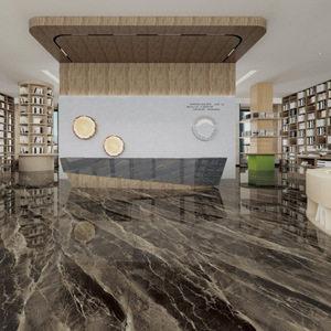 <span class=keywords><strong>Piastrelle</strong></span> <span class=keywords><strong>in</strong></span> Gres Porcellanato Effetto <span class=keywords><strong>Marmo</strong></span> di Lusso Premium di Alta Qualità con Elegante Trama Marmorizzata Resistenti ai Graffi <span class=keywords><strong>per</strong></span> Pavimenti e Arredamento - Product Image 3