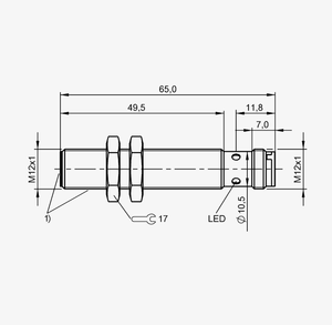 Capteur de Proximité Inductif B-ALLUFF BES02NA BES M12EI-PSC40B-S04G-S Neuf et Original en Stock - Product Image 3