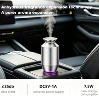 Diffuseur de parfum pour voiture rechargeable par USB sans eau 3004, diffuseur d'huiles essentielles, mini diffuseur de parfum automatique
