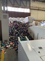 Machine de découpe et de recyclage automatique de tissus textiles à haute capacité YYSB avec composants à roulements