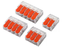 Connecteurs de fils à connexion rapide efficaces 450V 32A, bornes à barrière améliorées pour une connectivité accrue