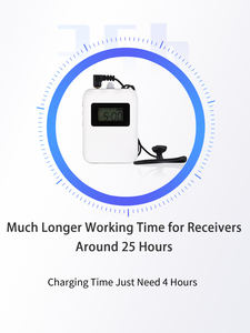 Système de walkie-talkie sans fil, <span class=keywords><strong>Guide</strong></span> de visite - Product Image 4