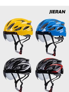 Casco de Bicicleta, Casco Transpirable para Ciclismo de Montaña, Carretera y Patines, Equipo de Ciclismo - Product Image 1