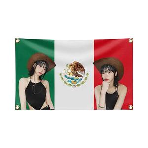 Chaewon 3x5ft Drapeau Américain Kpop Tapisserie Cadeau Décoratif pour Public Cible D'assurance - Product Image 6