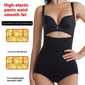 लुकुस्टम उच्च कमर शरीर के नीचे कूल्हे और पेट लिफ्ट के लिए बकल नीचे के साथ पेट की पैंट को आकार देना - Product Image 1