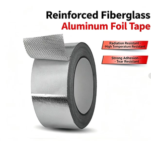 Tuyaux industriels modernes écologiques résistants aux hautes températures, isolants et ignifuges, fabriqués en ruban d'aluminium - Product Image 1