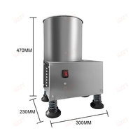 Machine à essorer les salades en acier inoxydable 3L 10L 20L Machine à essorer les salades par centrifugation pour eau végétale et huile