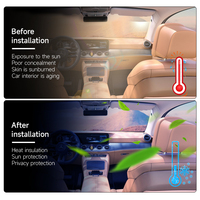 Film teinté pour vitres de voiture, contrôle solaire nano-céramique avancé VLT05-75% UVR99%, film de protection PPF pour traceur, film teinté pour voiture