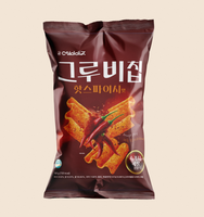 Groovy Chip Croustilles de maïs complètes, épicées, saveur savoureuse et umami, faibles en gras, sans gluten, saines, pour le fitness et les fêtes