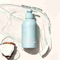 Gel douche hydratant végétalien personnalisé OEM ODM sous marque privée, sans parabène ni phtalate, à la noix de coco