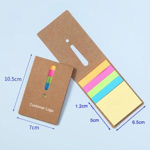 GemFully Bloc-notes mignon Autocollant réutilisable Bloc-notes Livret de notes Petits blocs-notes simples 5 en un. - Product Image 2