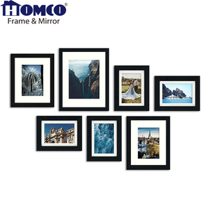 Homco thân thiện với môi hiện đại MDF khung ảnh bằng gỗ 5*7 8*10 11*14 inch thiết kế đơn giản Wall & Tabletop hiển thị - Product Image 4