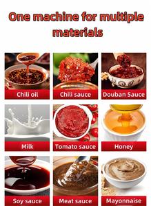 Fully Automatic Paste Salad Dressing Sauce Chili Honey Sauce Ketchup Filling Sealing Packaging Packing All in One Machine - Product Image 6