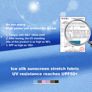 Jupe de fitness de sport taille haute anti-UV Ice-sense pour femmes jupe de protection solaire à séchage rapide pour les sports d'été bas actifs - Product Image 4