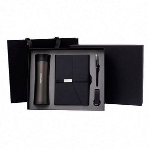 Set de Regalo Empresarial de Alta Gama: Termo, Cuaderno A5, Memoria USB, con Logotipo Personalizado, para Múltiples Ocasiones - Product Image 5