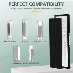 Filtre de remplacement pour purificateur d'air Germ Guardian FLT4825, filtre HEPA H13 au charbon actif pour AC4825 AC4850 - Product Image 4