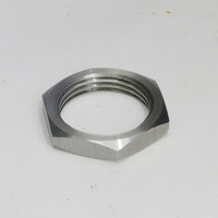 Écrou de serrage fin M22x1.5 en acier inoxydable pour verrous à came, loquets à compression et verrous à quart de tour