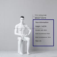 Muscle de mannequin de sport pour vitrine mannequin blanc avec caractéristiques pour vêtements hommes boutique hommes modèles de chemises habillées