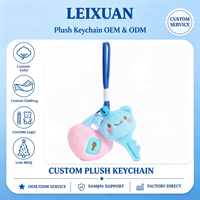 Ensemble de porte-clés en peluche pour couple, avec cadenas d'amour rose et pendentif clé souriante bleue, avec clochette et sangle en corde d'escalade, pour décoration de sac