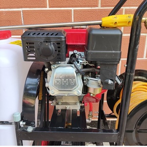 Cart Type 60L Gasoline Motorized <b>Sprayer</b> with Automatic Hose Reel for Farm Garden Agriculture Pest Control Use - Product Image 3