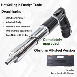 All-Steel Mini Gun Staple Gun Nail Gun Silencer Ceiling Tool Cross-Border Staple Gun Concrete Tiktok Fast Generation - Product Image 1