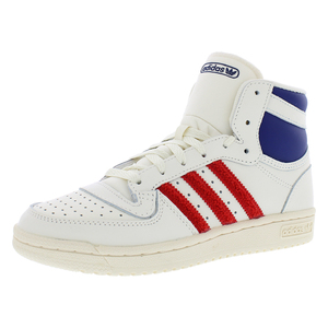 Adidas Top Ten RB รองเท้าฟิตเนสและเทรนนิ่งสำหรับผู้หญิงสีครีมสีขาว/ท้องฟ้ายามค่ำคืน/สีแดงสด-100% ของแท้ - Product Image 4