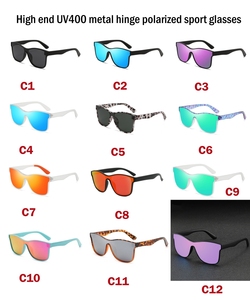 Lunettes de soleil polarisées personnalisées avec logo, grande monture, style <span class=keywords><strong>Ban</strong></span> <span class=keywords><strong>Ray</strong></span>, pour le sport, le cyclisme, la mode en plein air, coupe-vent, UV400, pour hommes et femmes - Product Image 4