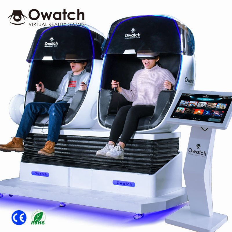 Виртуальная реальность 2-местная развлекательная игра VR, симулятор кинотеатра 9D с очками 9D, заводская цена, лучшее качество