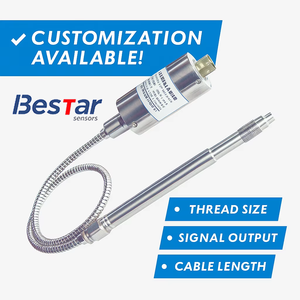 Nouveau capteur de température OEM BP11X en acier inoxydable Pt100 4-20mA à tige extrudée - Product Image 2
