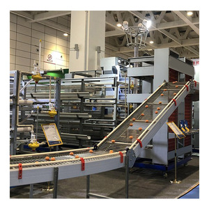 A Type 3 Layers Steel Structure Large Scale <strong>Broiler</strong> Breeding Chicken Battery <strong>Cage</strong> for Poultry Shed - Product Image 4