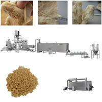 Petite machine de traitement de la viande de soja, mini-extrudeuse de protéines texturées de soja (TVP) pour morceaux de soja et aliments végétaux