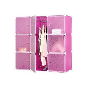 Armoire pour enfants, simple, en plastique, bébé, moderne, minimaliste, chambre à coucher, armoire pour bébé, <span class=keywords><strong>location</strong></span> de chambre, rangement - Product Image 1