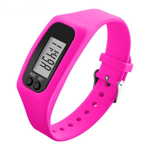 YHA YHA0091 Bracelet montre podomètre numérique électronique en silicone multifonction sport LED prix spécial unisexe batterie 3 ans - Product Image 5