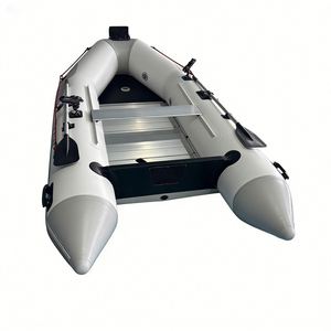 Bote Inflable <span class=keywords><strong>de</strong></span> 360 cm con Plataforma <span class=keywords><strong>de</strong></span> Aluminio <span class=keywords><strong>para</strong></span> 6 Personas en Venta Reachsea OEM ODM con Soporte <span class=keywords><strong>para</strong></span> Cañas <span class=keywords><strong>de</strong></span> Pescar y Motor - Product Image 3