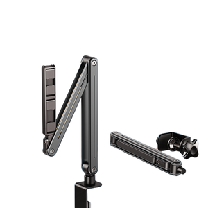 Hợp kim nhôm Giường lười biếng cánh tay đứng cho <span class=keywords><strong>ipad</strong></span> máy tính bảng điện thoại máy tính để bàn có thể gập lại xoay có thể điều chỉnh cánh tay dài di động đứng chủ - Product Image 6