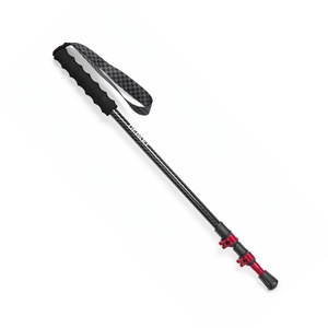 Bâtons de randonnée télescopiques en fibre de carbone, équipement de randonnée ultraléger pour usage extérieur - Product Image 1