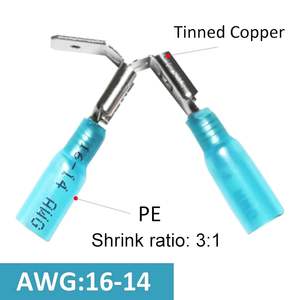 Kit de Conectores Termocontraíbles Nuoyifan, Conectores Rápidos Aislados Macho y Hembra en Caja, Material de PC - Product Image 2