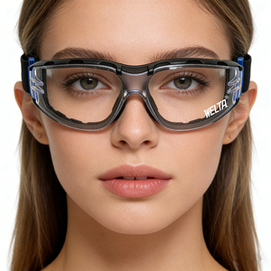 Lentes de Seguridad WELTA Anti-Impacto de PC, Certificación CE EN ISO 16321 ANSI Z87.1, Resistentes a Impactos, para la Industria, Construcción y Talleres - Product Image 1
