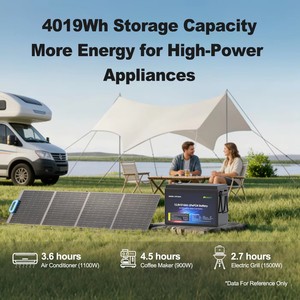 <span class=keywords><strong>Prix</strong></span> d'usine, batterie au lithium-ion LiFePO4 semi-solide 12V 100AH 200AH 300AH 4019WH pour camping-car avec protection IP65 - Product Image 5