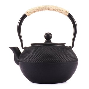 Cast Iron <b>Teapot</b> With Lid Large Capacity Heat Resistant For Home Use Around Fireplace Gift <b>Set</b> - Product Image 2