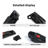 Penggulung Senar Pancing Elektrik Portabel, Penggulung Cepat, Pengeluar Senar, Pengolah Senar Pancing, Alat Perlengkapan Pancing untuk Air Asin dan Air Tawar