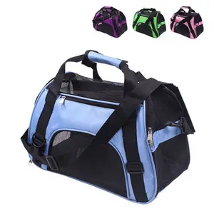 Дорожная сумка для кошки, портативный рюкзак для домашних животных, складная сумка через плечо, простая сумка для переноски для кошек
