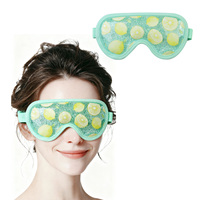 Masque oculaire rafraîchissant et chauffant en gel personnalisé Senwo, nouveau produit très vendu, pour les opérations oculaires, le soulagement du stress et de la tension - Vert