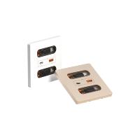 Prise murale intelligente Type-C Câble de charge rétractable Prise de charge pour téléphone portable