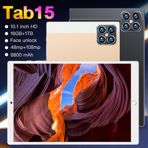 Tablet panggilan Android 12, Tablet pengisian daya Cepat 14 inci, 2025 baru, 10.1 inci, Tab 15 16GB + 1TB 10.1 inci, PC LTE 5G - Product Image 4