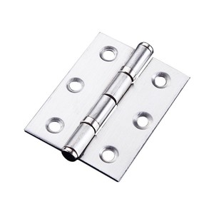 Bisagras de acero inoxidable de 2 pulgadas y 1.5 mm de grosor con rodamiento silencioso para montaje en superficie para puertas de gabinetes y habitaciones - Product Image 3