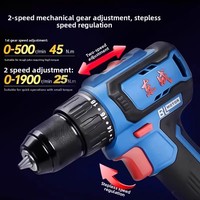 Perceuse sans fil au lithium 20V DCJZ2040, tournevis électrique, mandrin à cliquet, contrôle de vitesse infini réversible, OEM pour le perçage du bois