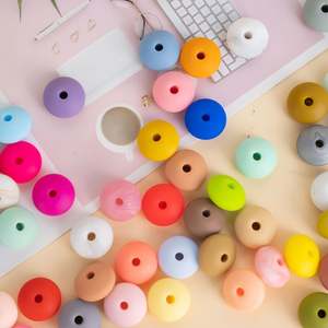 Nouveaux produits 2023 unique bébé dentition silicone perle caractère bricolage perles fabrication de bijoux enfants <span class=keywords><strong>Non</strong></span> Toxique à mâcher - Product Image 5